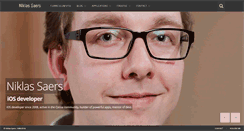 Desktop Screenshot of niklas.saers.com